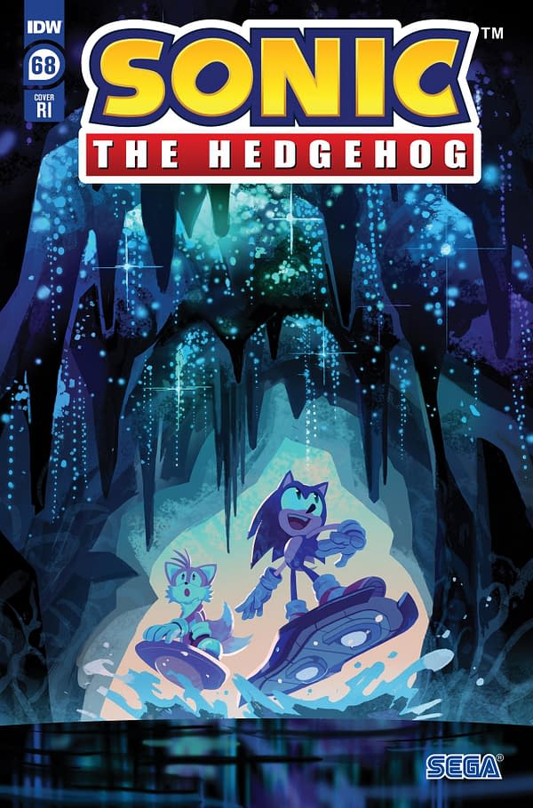 Cover image for Sonic the Hedgehog #68 Variant RI (10) (Fourdraine)