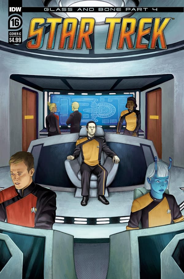 Cover image for Star Trek #16 Variant C (Ward)