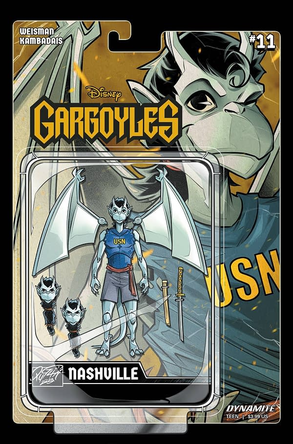 Cover image for GARGOYLES #11 CVR F ACTION FIGURE