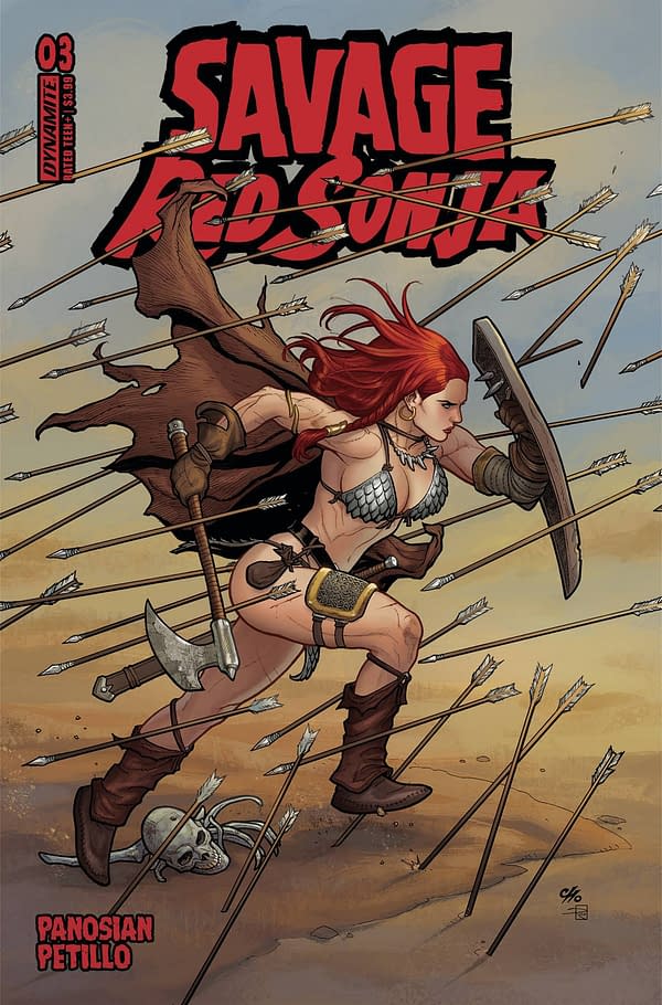 Cover image for SAVAGE RED SONJA #3 CVR B CHO