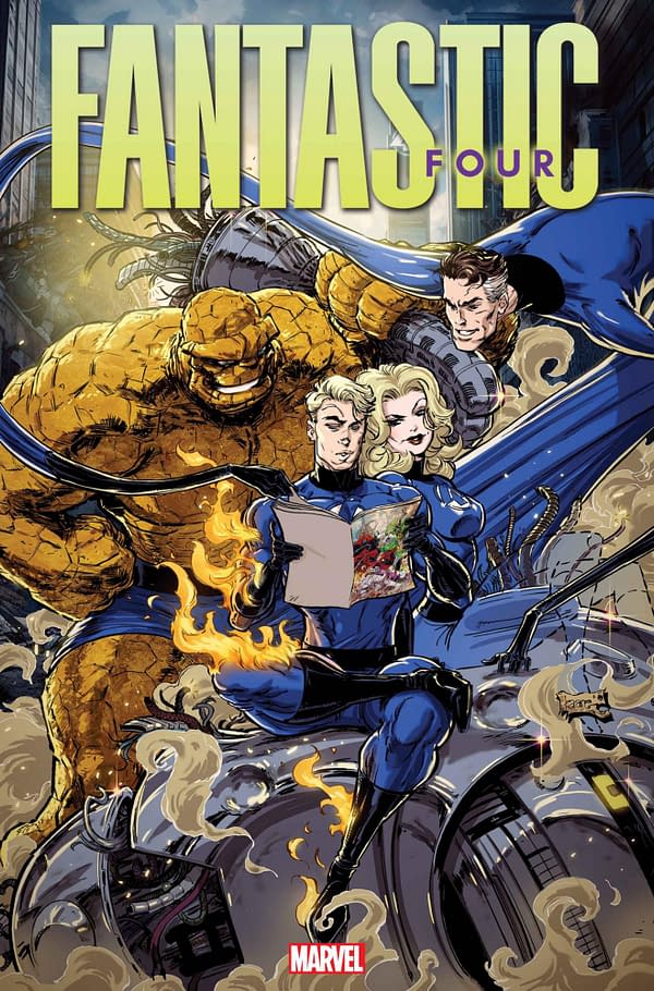 Cover image for FANTASTIC FOUR 17 KAARE ANDREWS MARVEL COMICS PRESENTS VARIANT