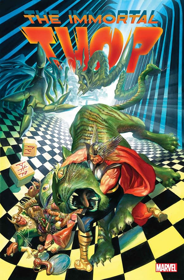 Cover image for IMMORTAL THOR #7 ALEX ROSS COVER