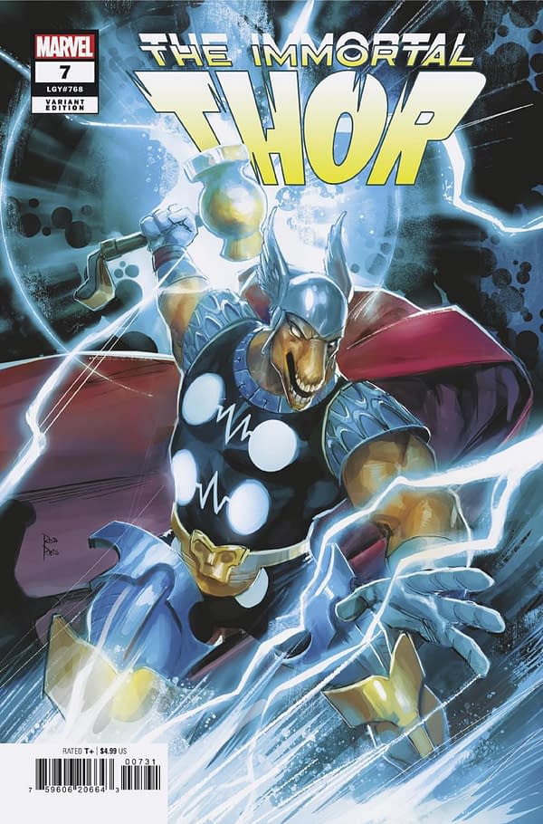 Cover image for IMMORTAL THOR 7 ROD REIS VARIANT