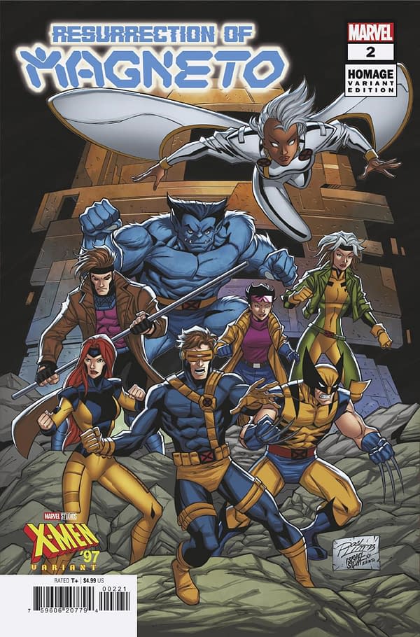Cover image for RESURRECTION OF MAGNETO 2 RON LIM X-MEN 97 HOMAGE VARIANT [FHX]