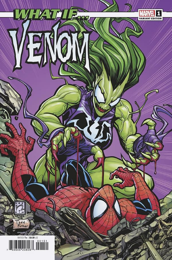 Cover image for WHAT IF...? VENOM 1 CHAD HARDIN VARIANT