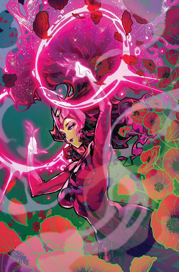 Cover image for SCARLET WITCH & QUICKSILVER 1 ROSE BESCH VIRGIN VARIANT