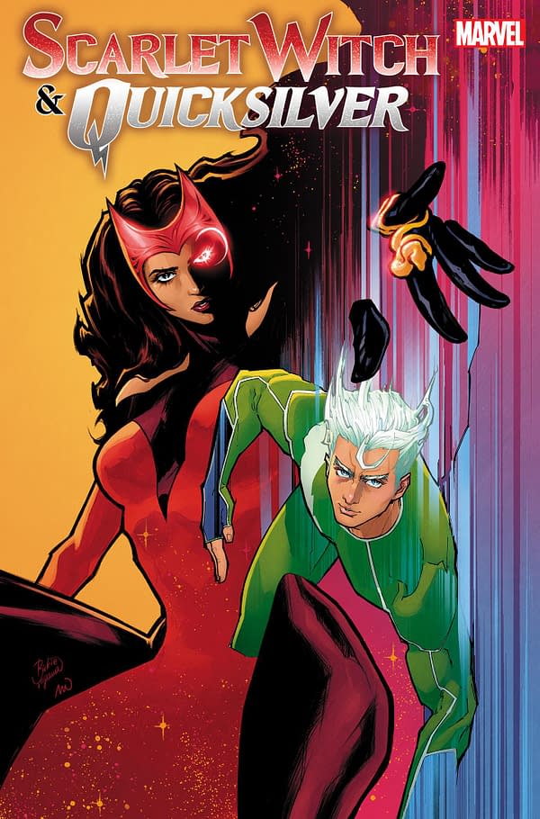 Cover image for SCARLET WITCH & QUICKSILVER 1 RICKIE YAGAWA VARIANT