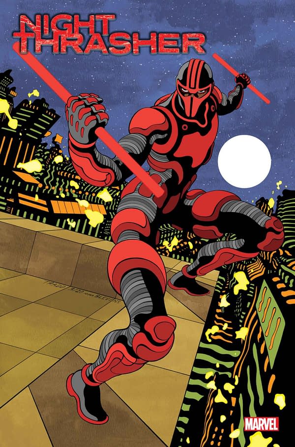 Cover image for NIGHT THRASHER 1 TRADD MOORE VARIANT