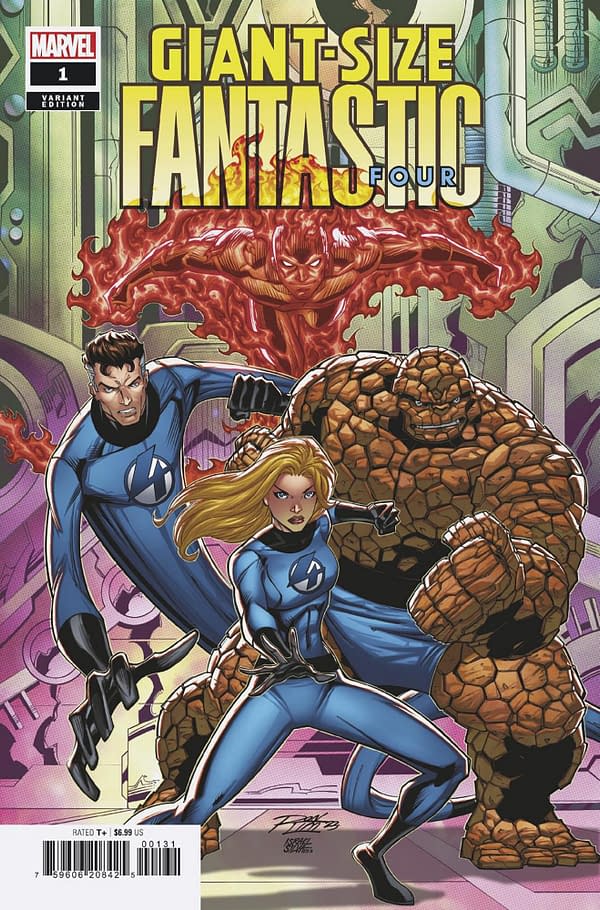 Cover image for GIANT-SIZE FANTASTIC FOUR 1 RON LIM VARIANT