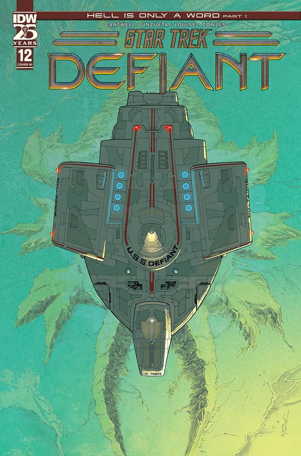 Cover image for Star Trek: Defiant #12 Variant RI (10) (Shalvey)