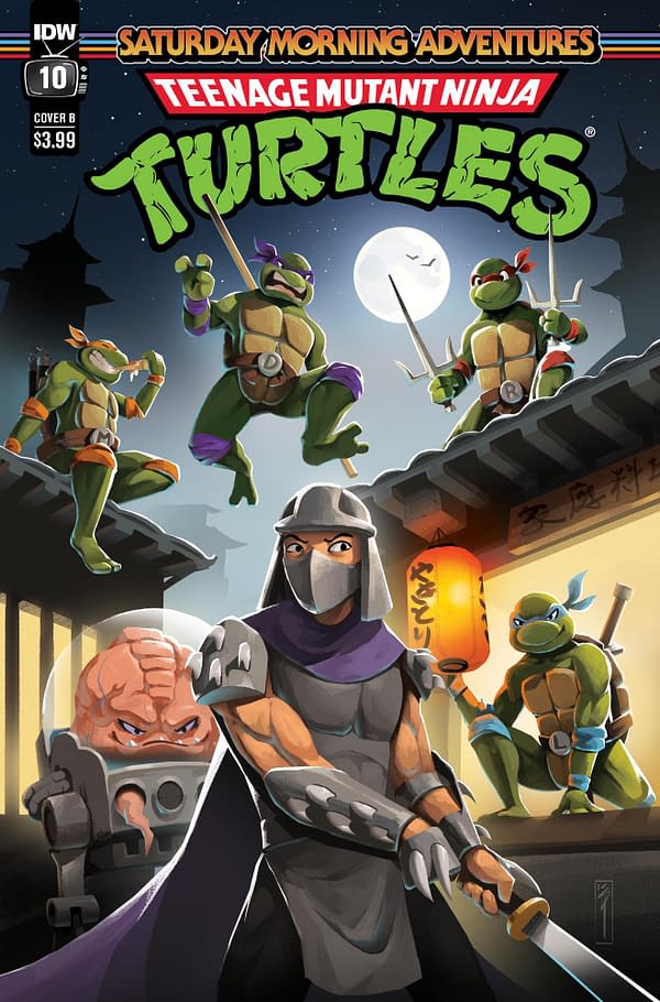 Cover image for Teenage Mutant Ninja Turtles: Saturday Morning Adventures #10 Variant B (Ho)