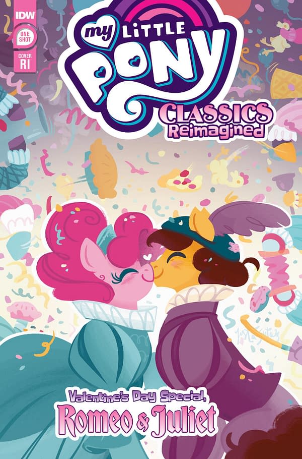 Cover image for My Little Pony: Classics Reimagined--Valentine's Day Special, Romeo & Juliet Variant RI (10) (JustaSuta)