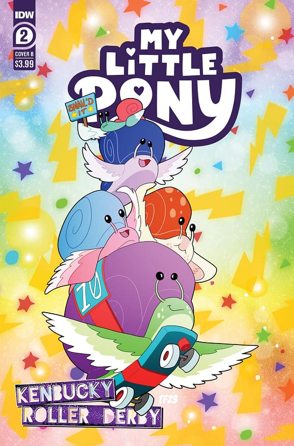 Cover image for My Little Pony: Kenbucky Roller Derby #2 Variant B (Forstner)