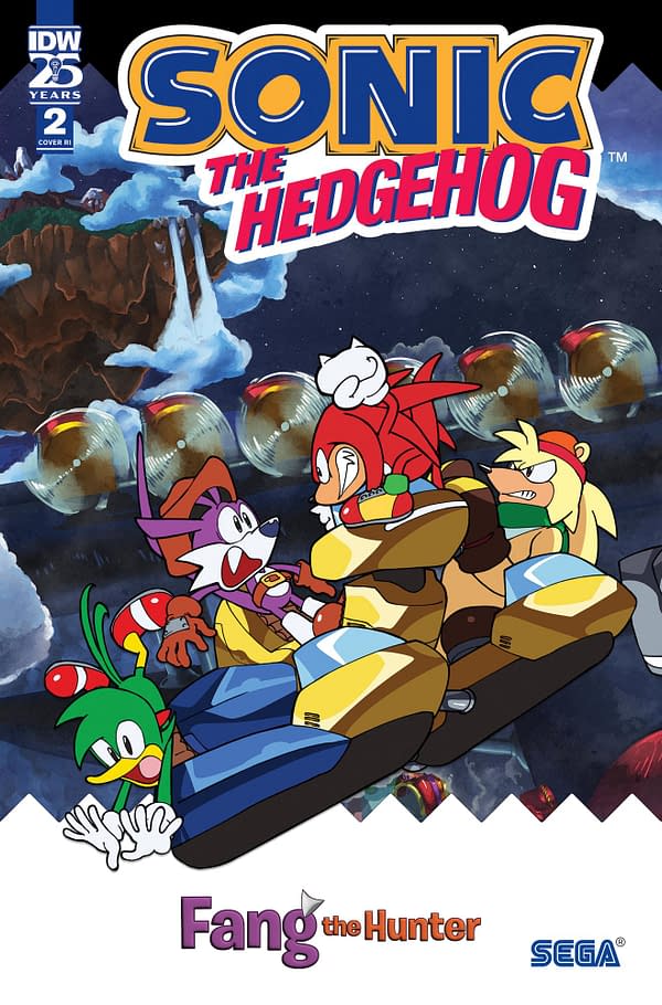 Cover image for Sonic the Hedgehog: Fang the Hunter #2 Variant RI (10) (Fonseca)