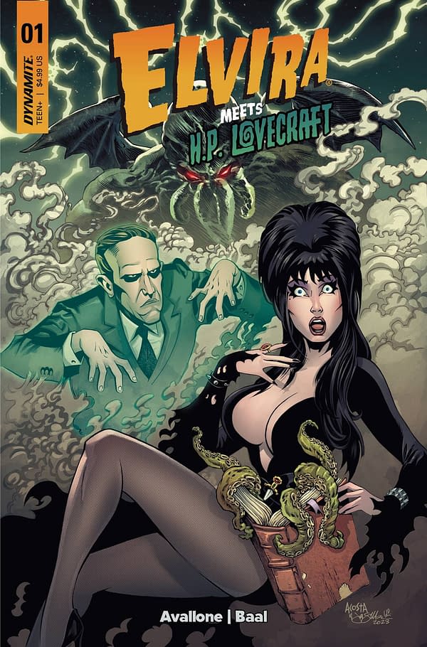 Cover image for Elvira Meets HP Lovecraft #1