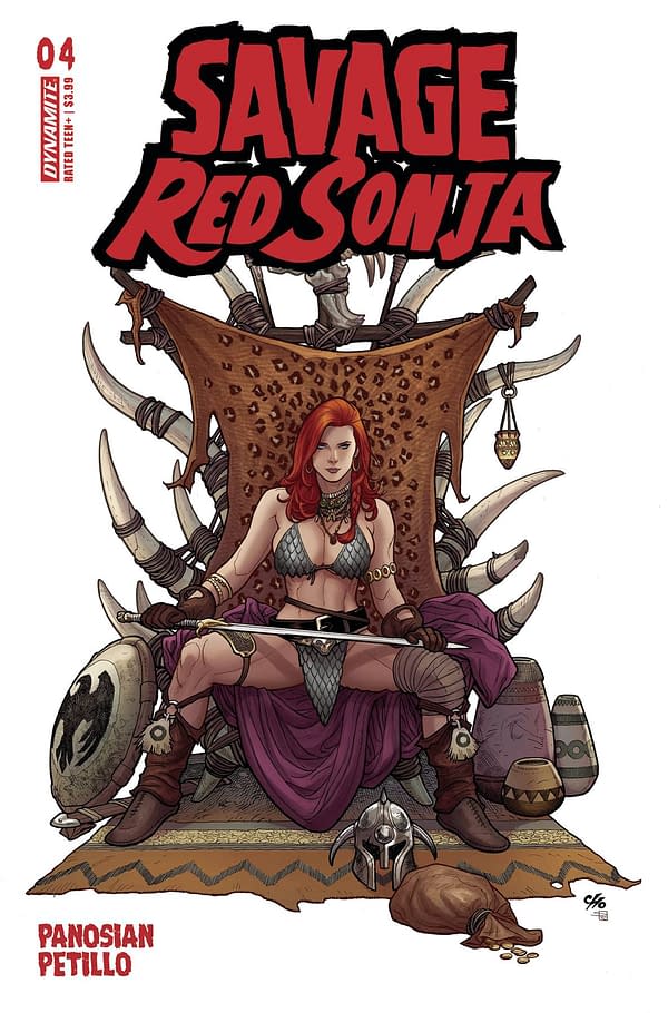 Cover image for SAVAGE RED SONJA #4 CVR B CHO
