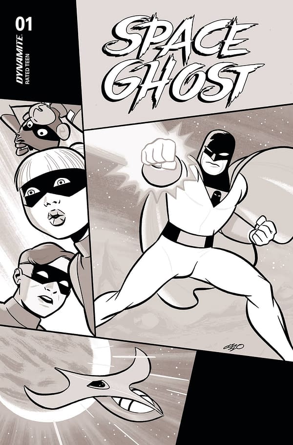 Cover image for SPACE GHOST #1 CVR N 20 COPY INCV CHO LINE ART
