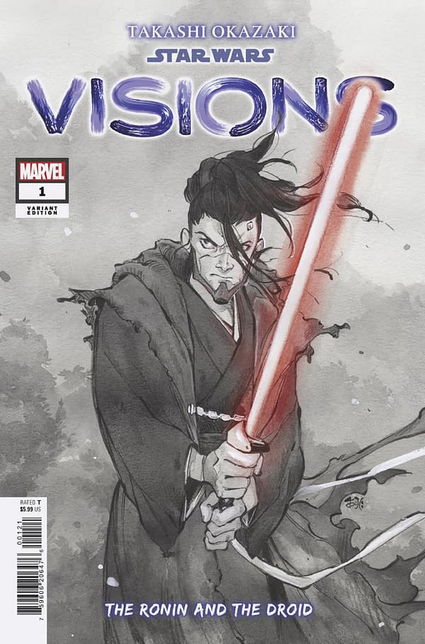 Cover image for STAR WARS: VISIONS - TAKASHI OKAZAKI 1 PEACH MOMOKO VARIANT