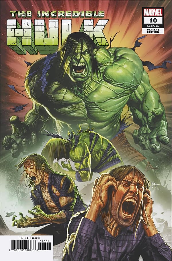 Cover image for INCREDIBLE HULK #10 MICO SUAYAN VARIANT