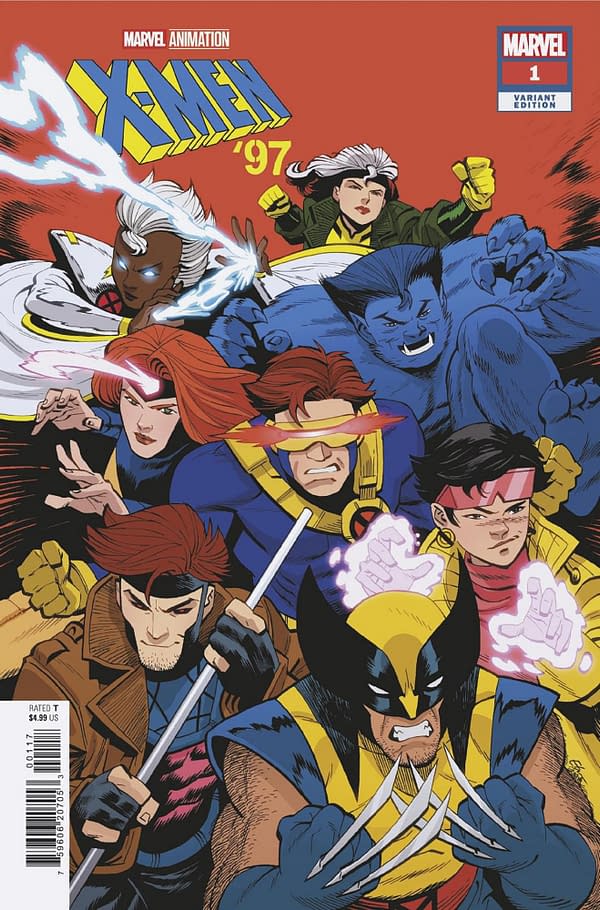 Cover image for X-MEN '97 #1 ETHAN YOUNG VARIANT