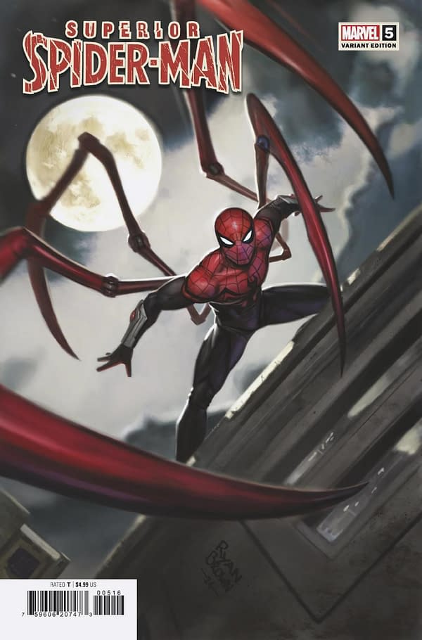 Cover image for SUPERIOR SPIDER-MAN #5 RYAN BROWN VARIANT