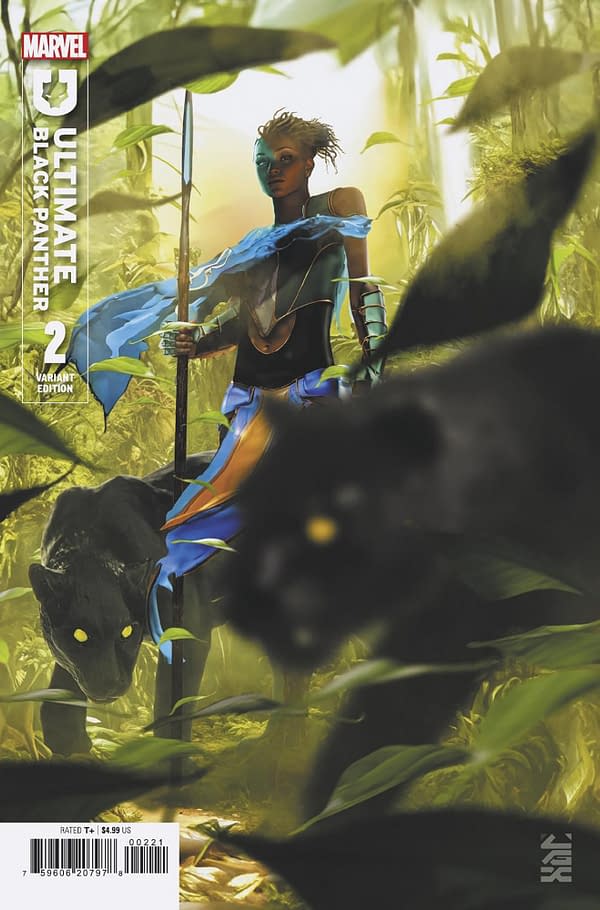 Cover image for ULTIMATE BLACK PANTHER #2 BOSSLOGIC ULTIMATE SPECIAL VARIANT