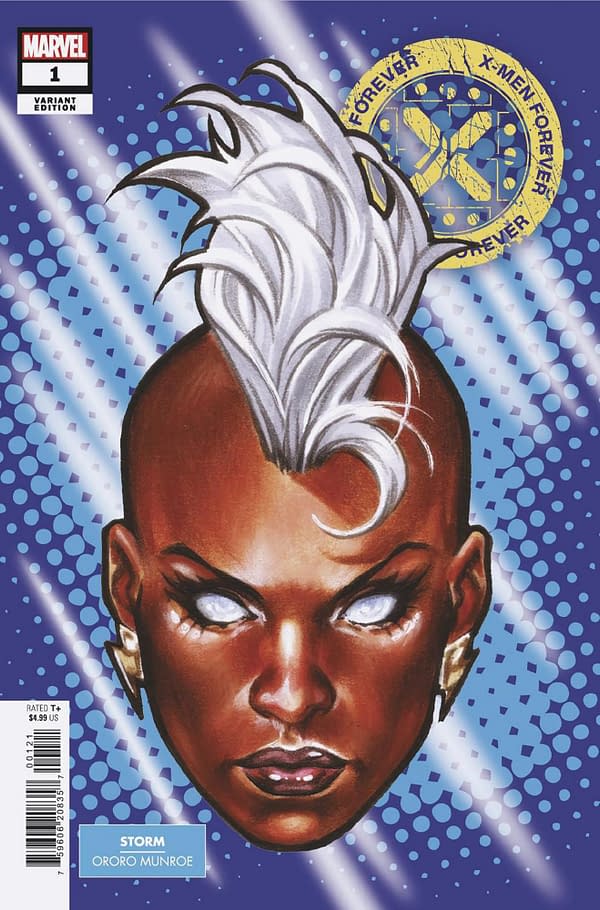 Cover image for X-MEN: FOREVER #1 MARK BROOKS HEADSHOT VARIANT [FHX]
