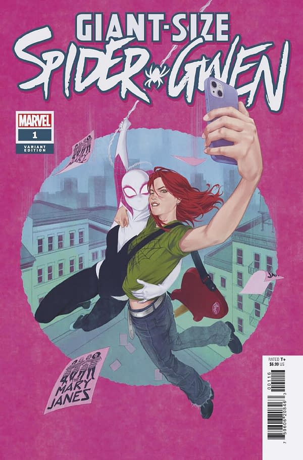 Cover image for GIANT-SIZE SPIDER-GWEN #1 BETSY COLA VARIANT