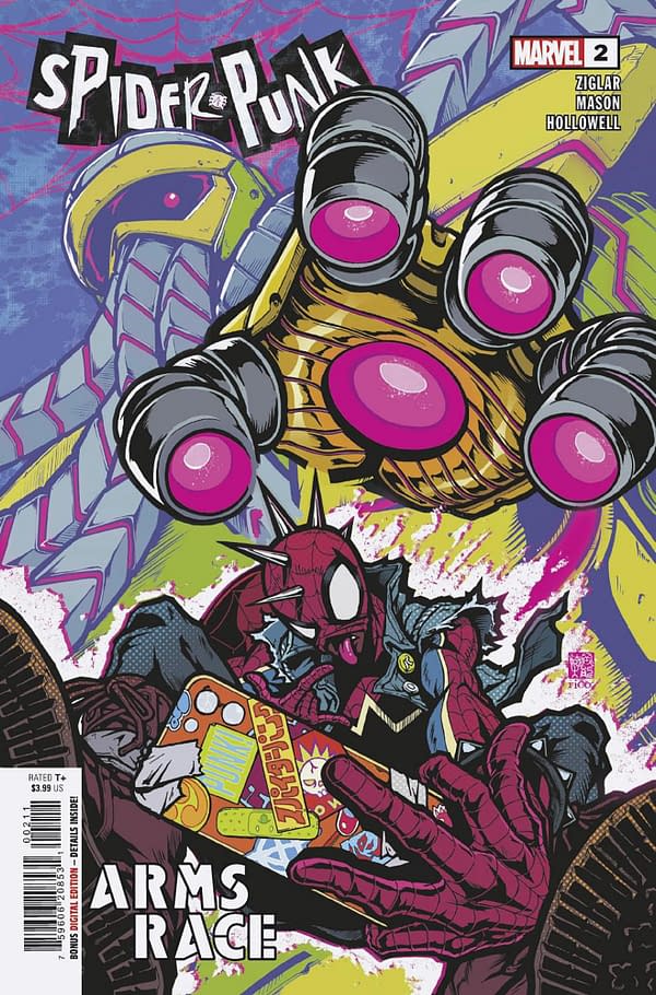Cover image for SPIDER-PUNK: ARMS RACE #2 TAKASHI OKAZAKI COVER
