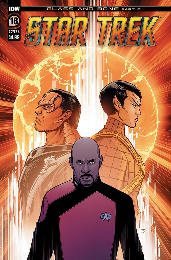 Cover image for STAR TREK #18 MARCUS TO COVER