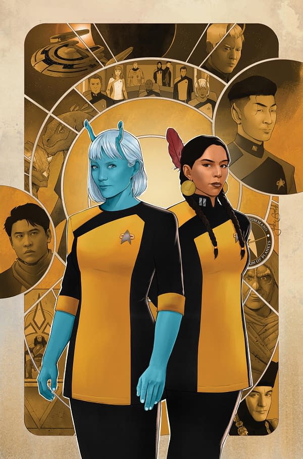 Cover image for Star Trek #18 Variant RI (10) (Bartok)
