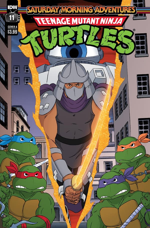 Cover image for TMNT: SMA CONTINUED #11 DAN SCHOENING COVER