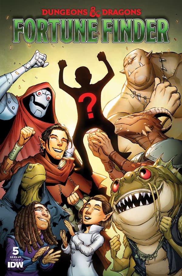 Cover image for DUNGEONS AND DRAGONS: FORTUNE FINDER #5 MAX DUNBAR COVER