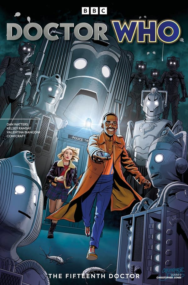 Cover image for DOCTOR WHO FIFTEENTH DOCTOR #1 (OF 4) CVR D JONES