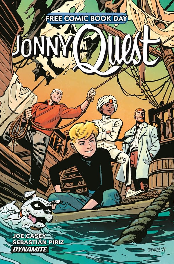 Joe Casey & Sebastián Piriz, New Creative Team For Jonny Quest Comic