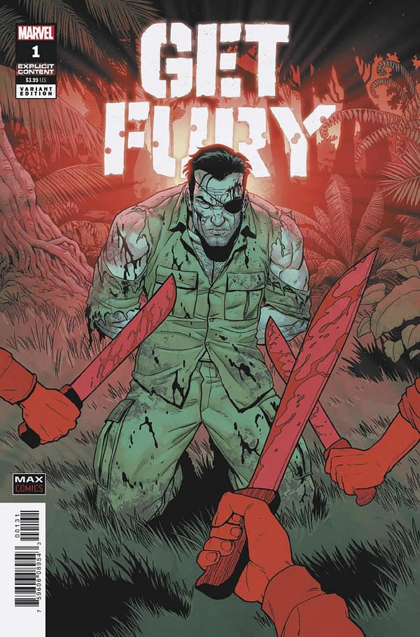 Cover image for GET FURY #1 JACEN BURROWS VARIANT