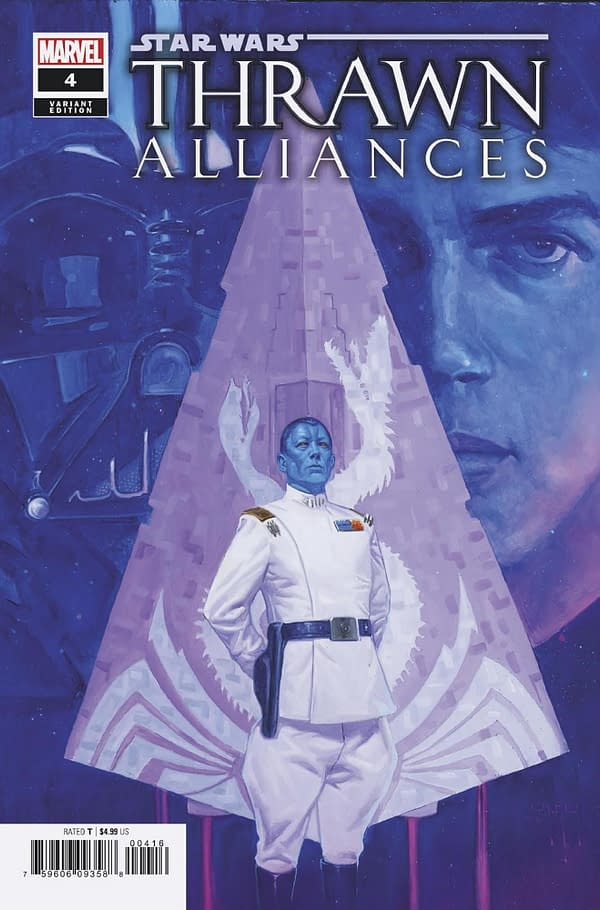 Cover image for STAR WARS: THRAWN ALLIANCES #4 E.M. GIST VARIANT