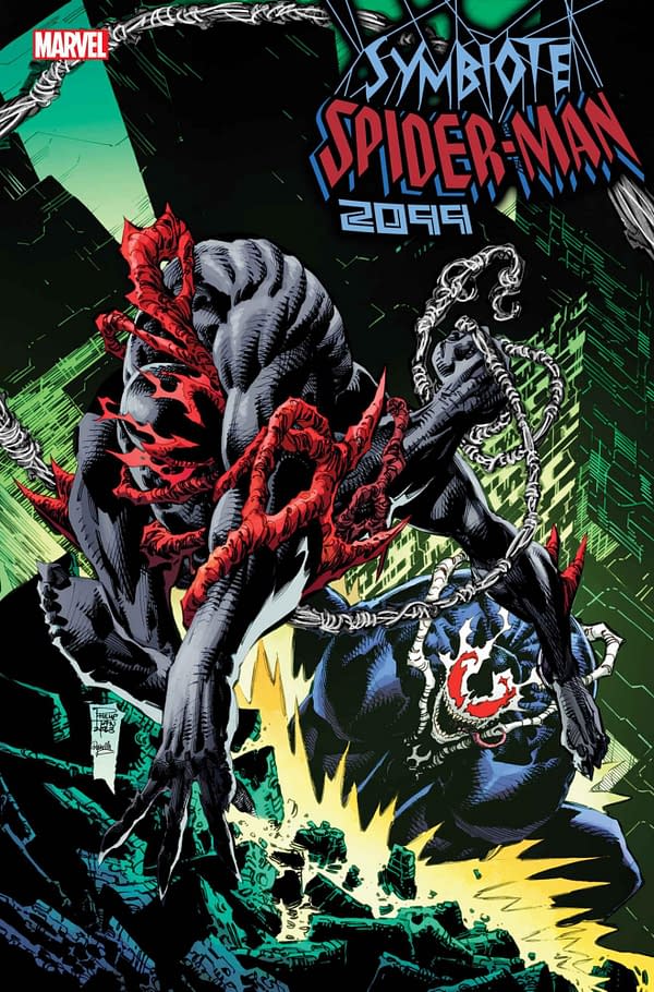 Cover image for SYMBIOTE SPIDER-MAN 2099 #2 PHILIP TAN VARIANT