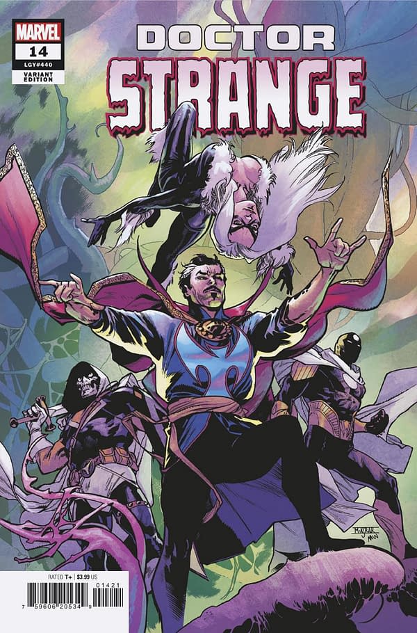 Cover image for DOCTOR STRANGE #14 MAHMUD ASRAR VARIANT