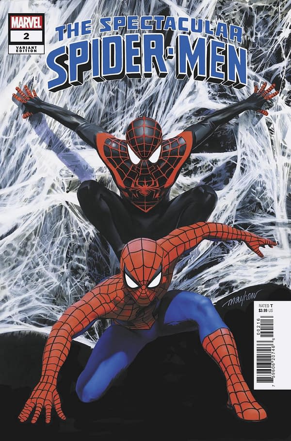 Cover image for THE SPECTACULAR SPIDER-MEN #2 MIKE MAYHEW VARIANT