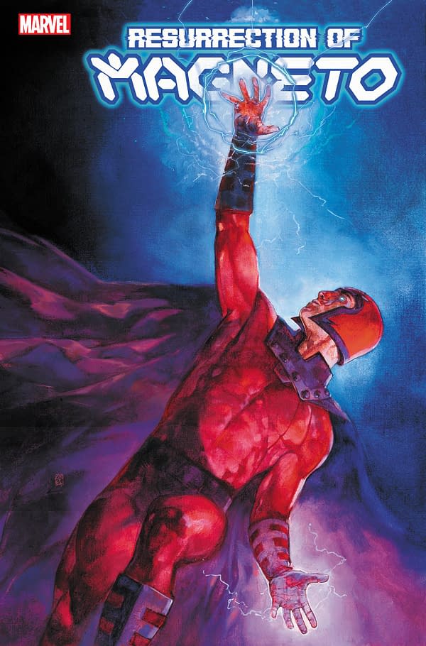 Cover image for RESURRECTION OF MAGNETO #4 ALEX MALEEV VARIANT [FHX]