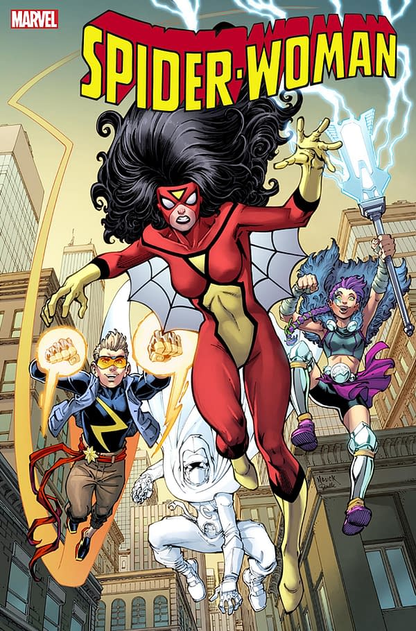 Cover image for SPIDER-WOMAN #7 TODD NAUCK VARIANT