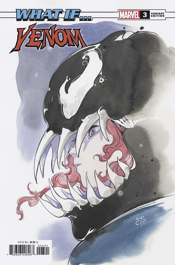 Cover image for WHAT IF...? VENOM #3 PEACH MOMOKO VARIANT