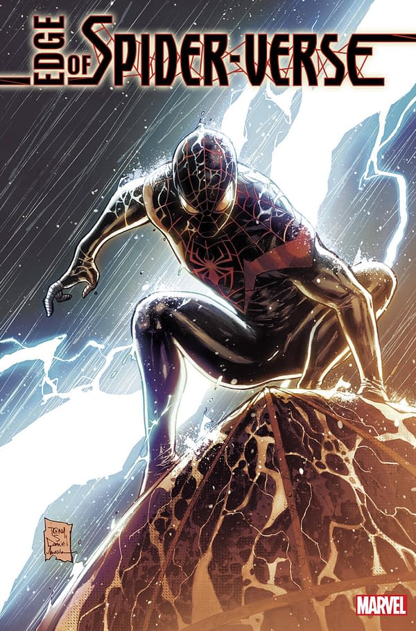 Cover image for EDGE OF SPIDER-VERSE #3 TONY DANIEL CHARACTER VARIANT