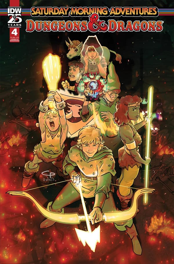 Cover image for Dungeons & Dragons: Saturday Morning Adventures II #4 Variant B (Smith)