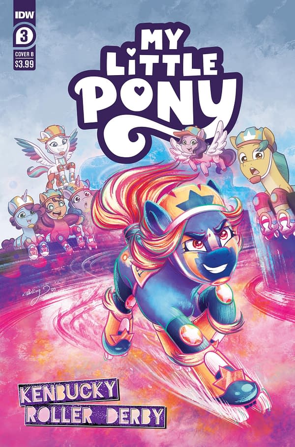 Cover image for My Little Pony: Kenbucky Roller Derby #3 Variant B (Starling)