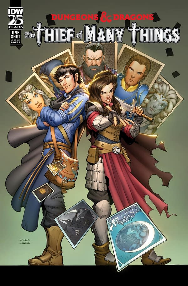 Cover image for DUNGEONS AND DRAGONS: THIEF OF MANY THINGS #1 MAX DUNBAR COVER