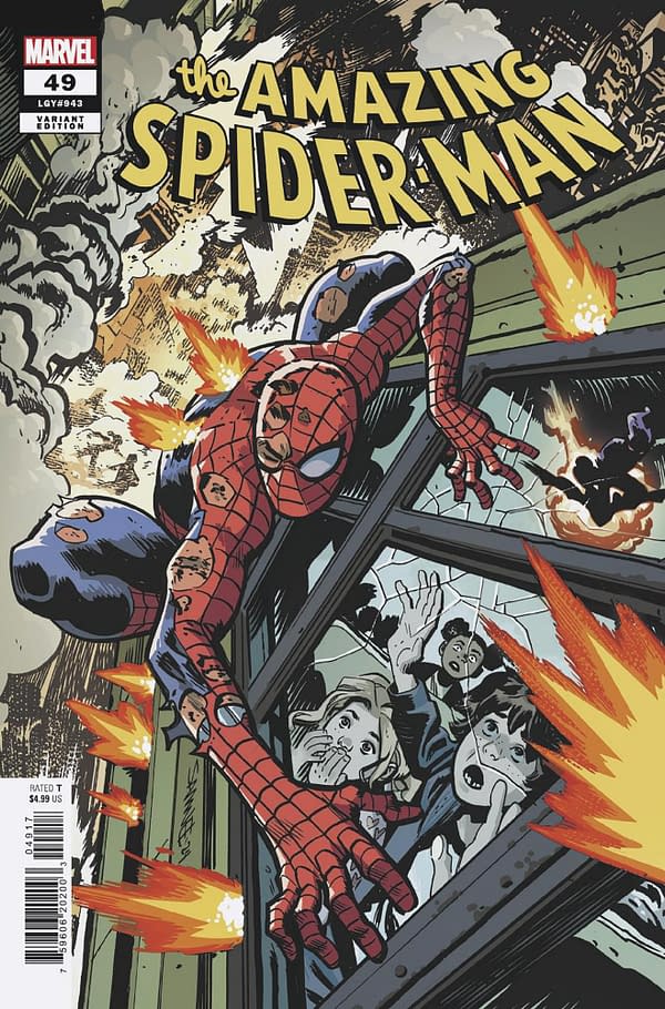 Cover image for AMAZING SPIDER-MAN #49 CHRIS SAMNEE VARIANT [BH]