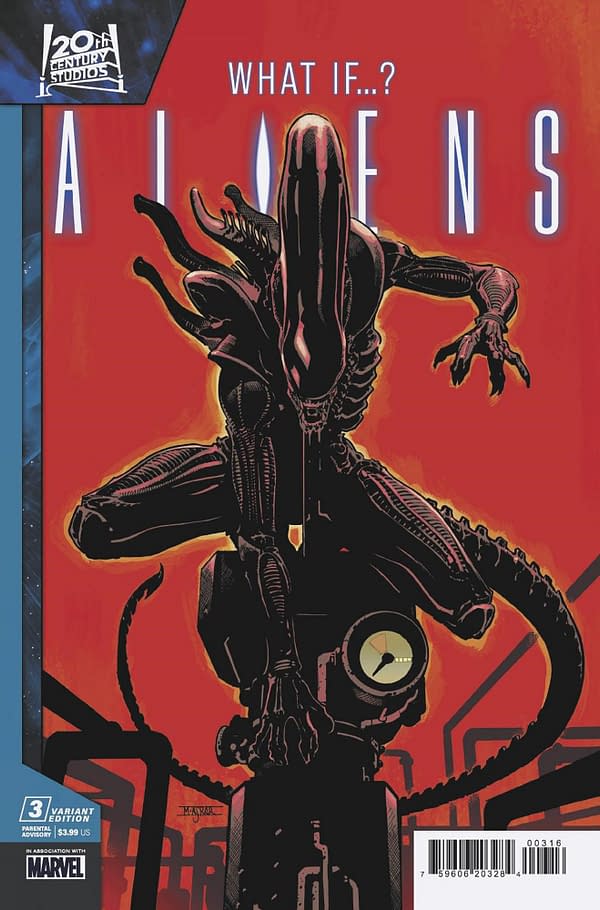 Cover image for ALIENS: WHAT IF...? #3 MAHMUD ASRAR VARIANT