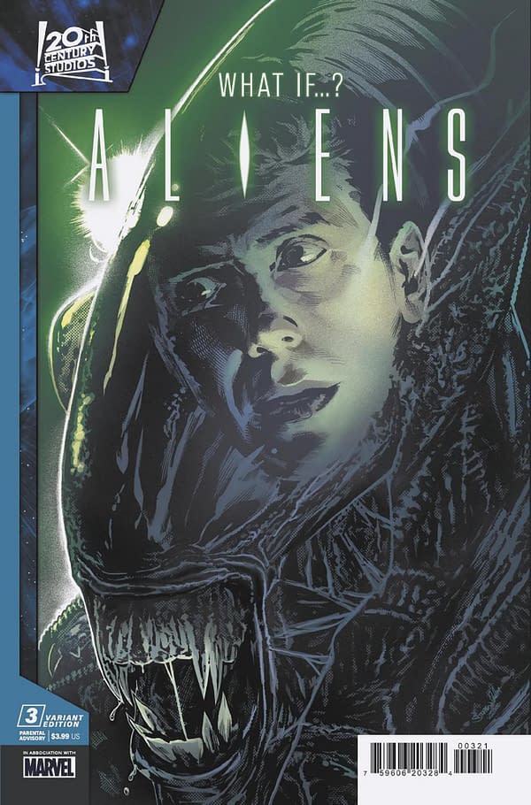 Cover image for ALIENS: WHAT IF...? #3 STEPHEN MOONEY VARIANT